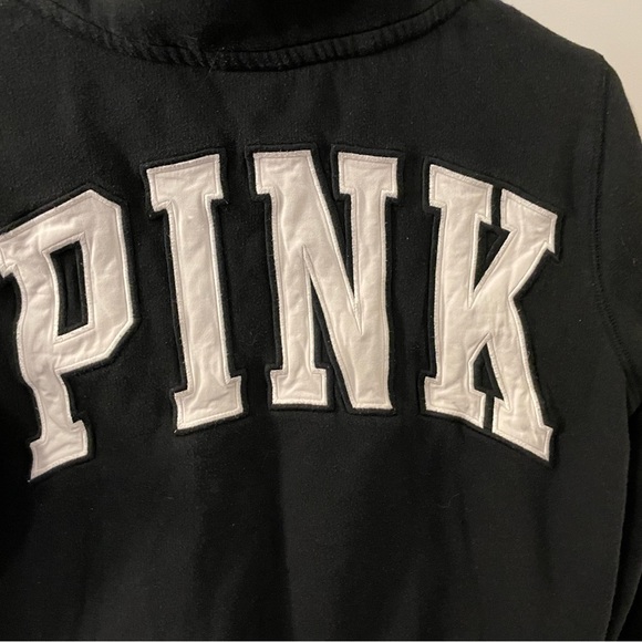 Awesome PINK stitched logo quarter zip! - Picture 3 of 6